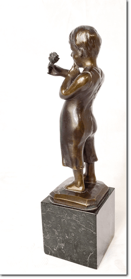 Seppl (The Little Congratulator), around 1908 Bernhard Sopher - German sculptor