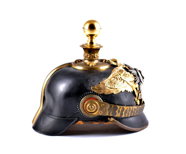 Helm für Offiziere der 4. Batterie des Garde-Fußartillerie-Regiments