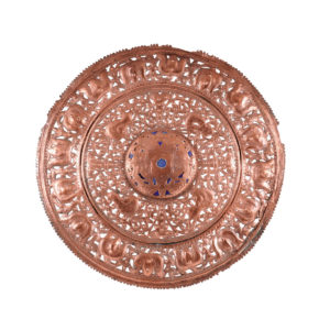 Plato de cobre - España, siglo XVI - morisco