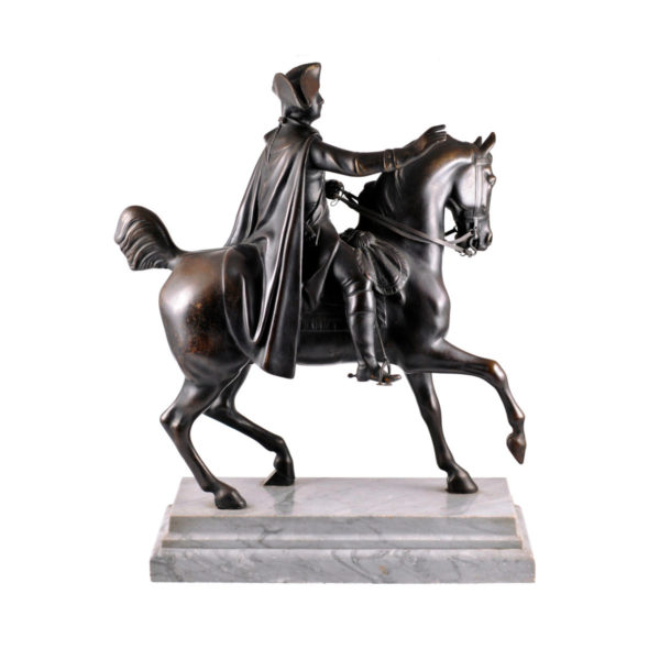 Bronze sculpture - Frederick the Great on horseback