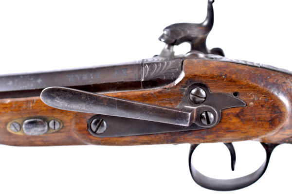Percussion pistol Spain, dated "1860".