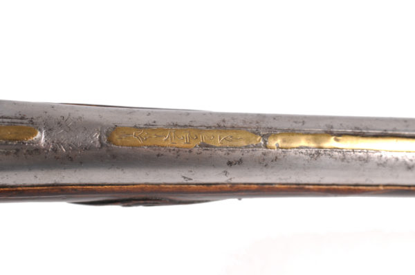 Russian flintlockpistol, 18th century
