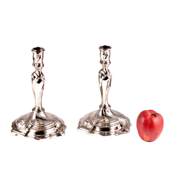A pair of candlesticks from the house of Sachsen-Weimar-Eisenach
