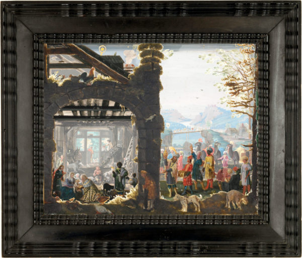 Adoration of the Magi - a multilayer picture