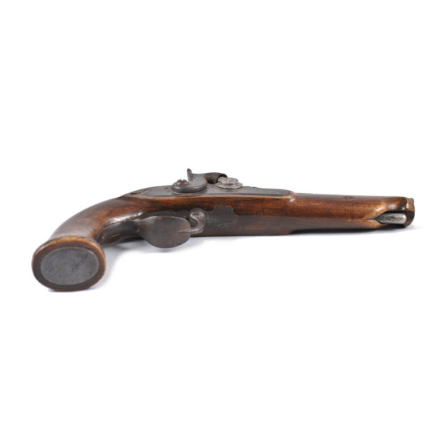 A percussion pistol, Early 19th century