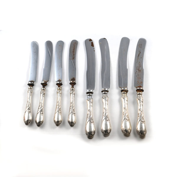 Art Nouveau cutlery for four people