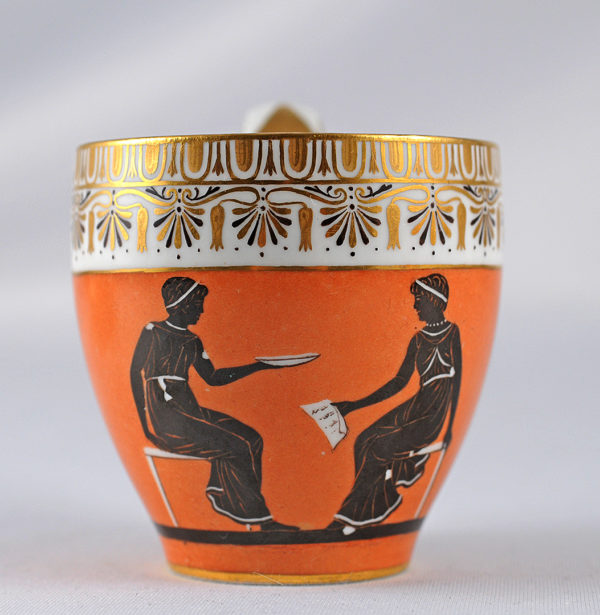 Viennese porcelain cup, 19th century