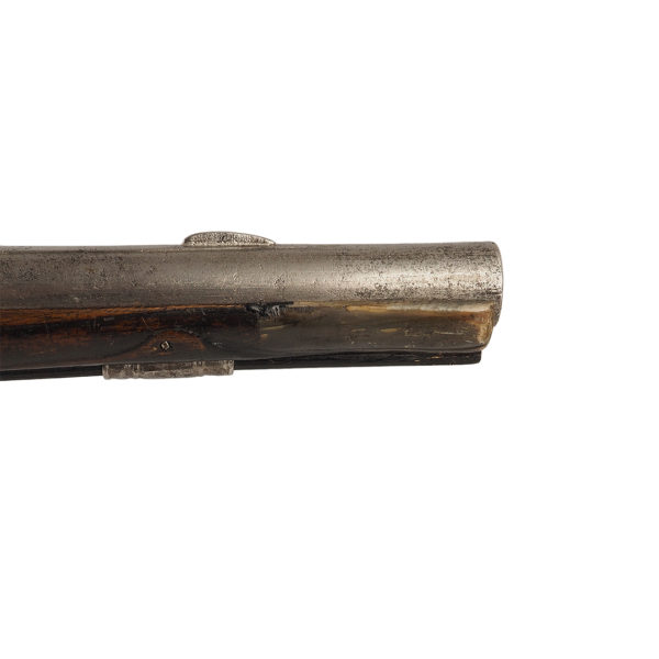 flintlock pistol. Ottoman Empire/ Balkans, late 18th century. Barrel and lock from Western European production.