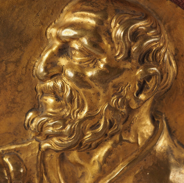 Copper relief - 17th century - Saint Matthias