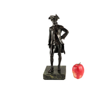Savoy - Figure of an officer, late 18th century Bronze, cast, targeted and patinated dark brown.